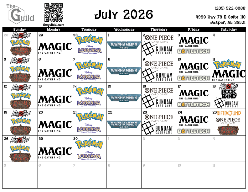 Calendar Events